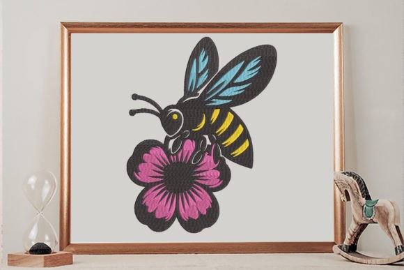 Bee Daisy Floral: Whimsy That Works on Sweatshirts