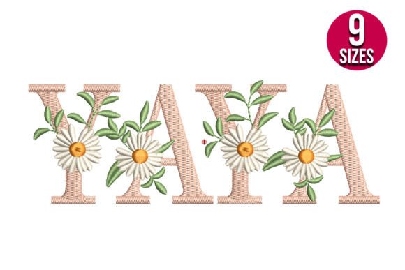 Floral Yaya: A Thoughtful Embroidery Design for Real Projects
