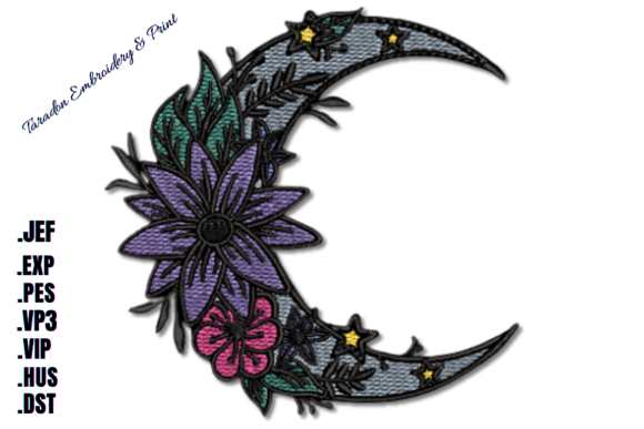 Moon Flower Embroidery Review